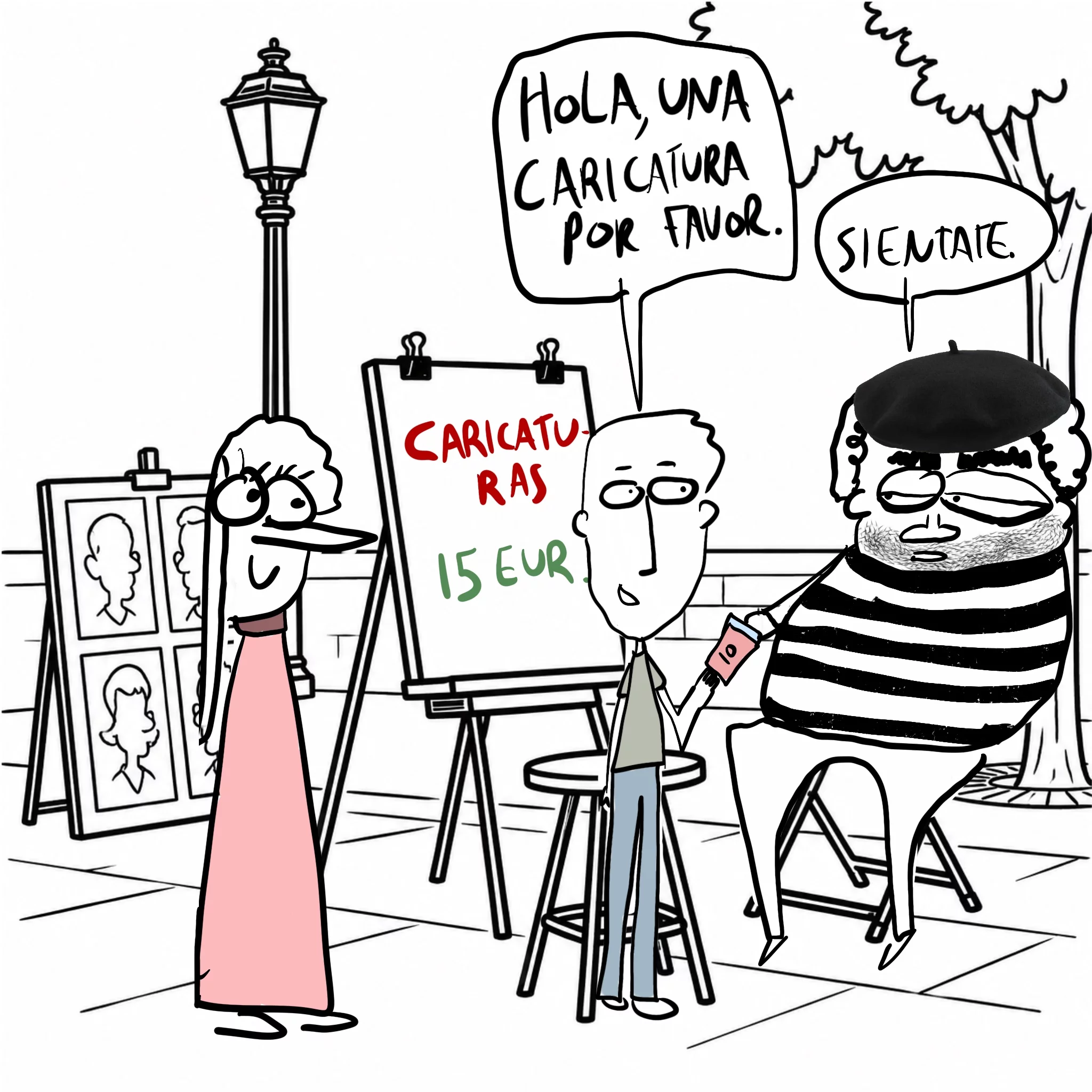la caricatura